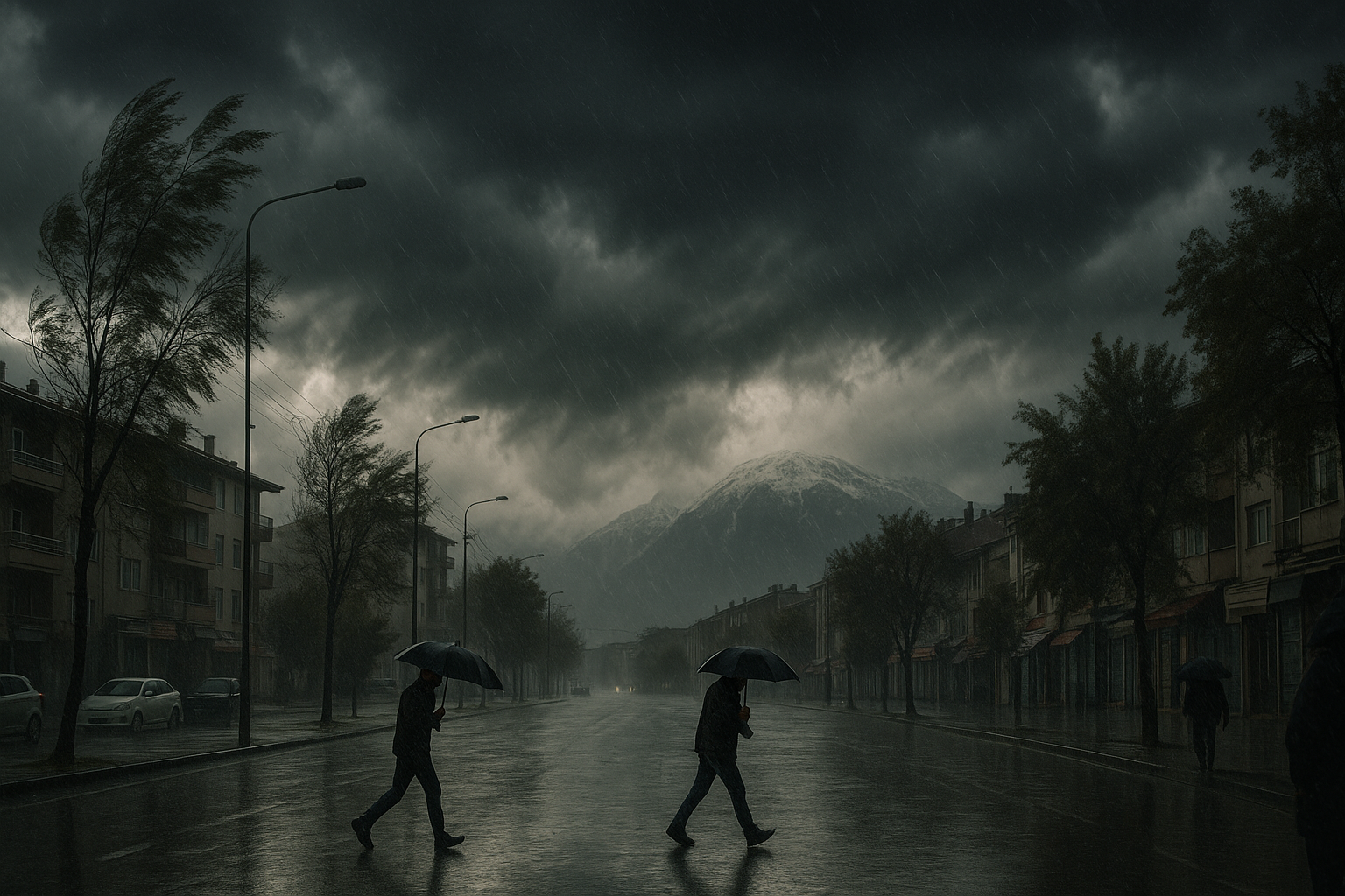 53 il için “sarı” uyarı: Fırtına, sağanak ve çığ tehlikesine dikkat